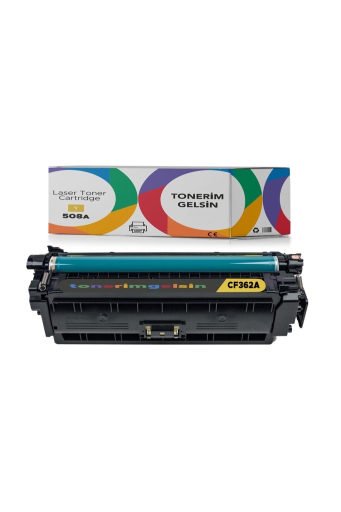 508A-CF362A Sarı Toner - Uyumlu: Color Laserjet M553X