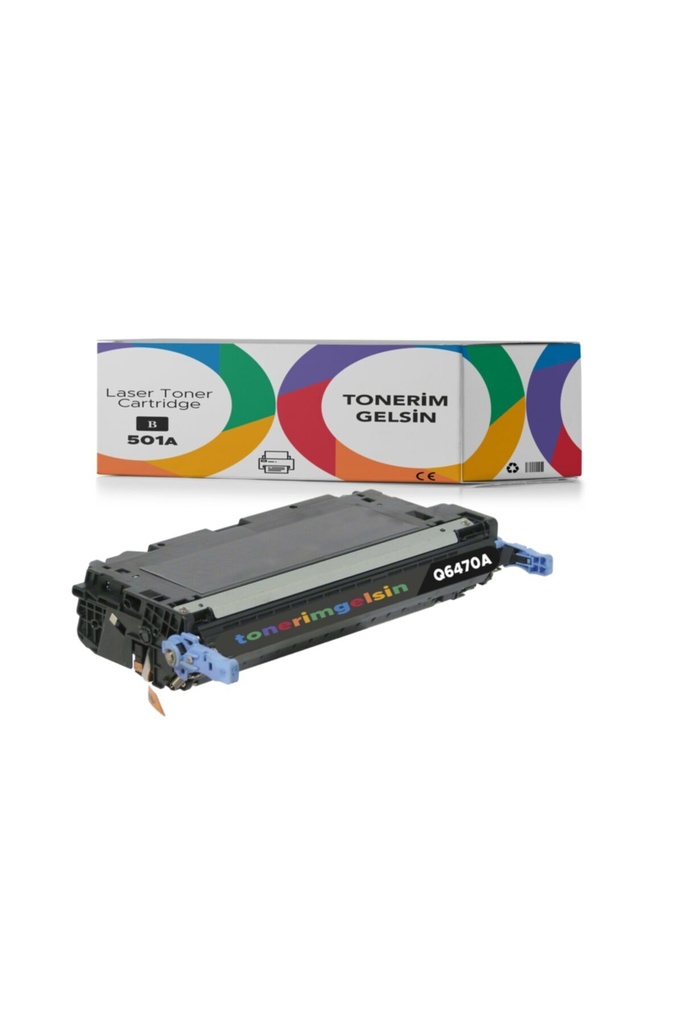 502A-Q6470A Siyah Toner - Uyumlu: Color Laserjet 3600N-3800Dn