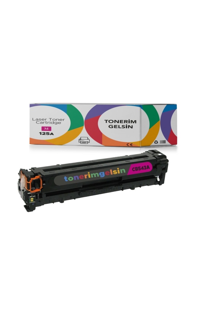 125a - Cb543a Kırmızı Toner- Color Laserjet Cp1510/cp1215 /cp1217 /cm1312/cp1515/cp1518
