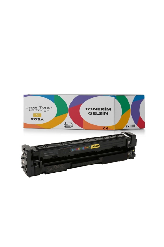 203A-CF542A Sarı Toner - Uyumlu: Color Laserjet Pro M254Nw