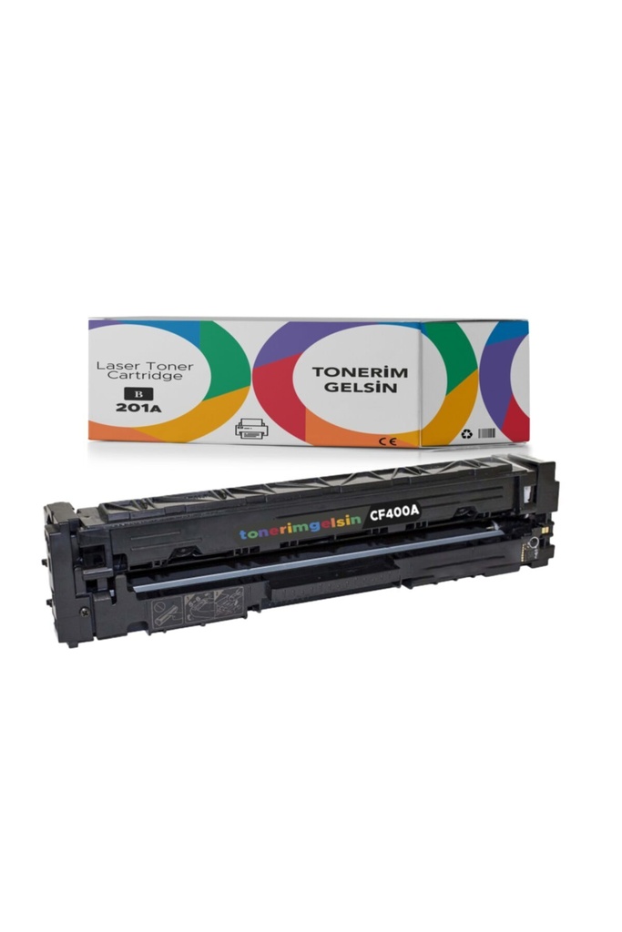 201A-CF400A Siyah Toner - Uyumlu: Color Laserjet Pro M252N / M252Dw/ MFP M277Dw / MFP M277N