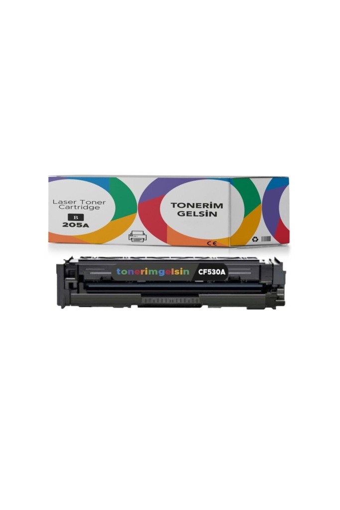 205A-CF530A Siyah Toner - Uyumlu: Color Laserjet Pro M181Fw / MFP M181 / MFP M180N / MFP M180