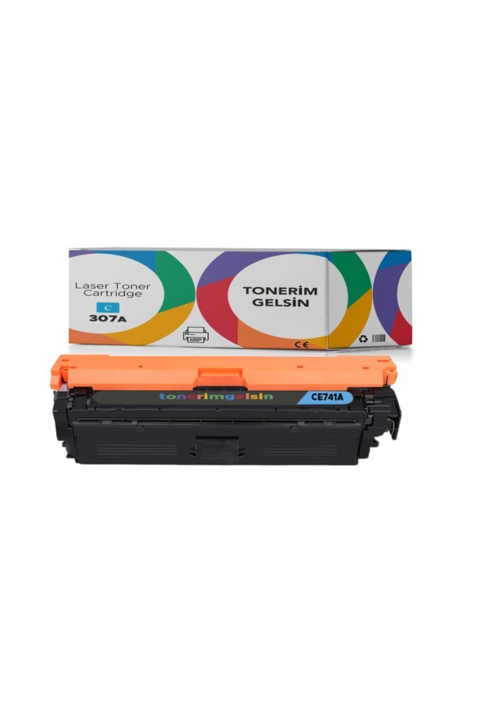 307a - Ce741a Mavi Toner- Color Laserjet Cp5225xh