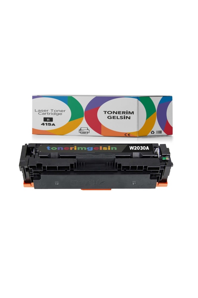 415A-W2030A Siyah Muadil Toner - Uyumlu: Color Laser M479Fnw Çipsiz