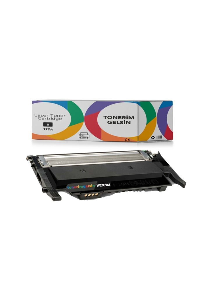 117a - W2070a Siyah Toner- Color Laser 179fnw Chipsiz