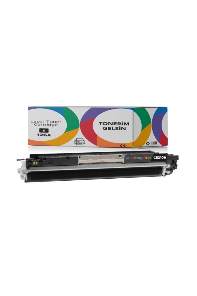 126A-CE310A Siyah Muadil Toner Laserjet Pro 100