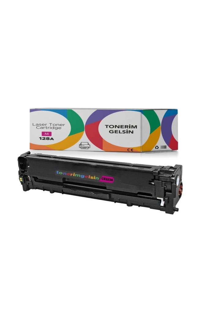 128A-CE323A Kırmızı Muadil Toner - Uyumlu: Laserjet Pro Cm1415Fnw
