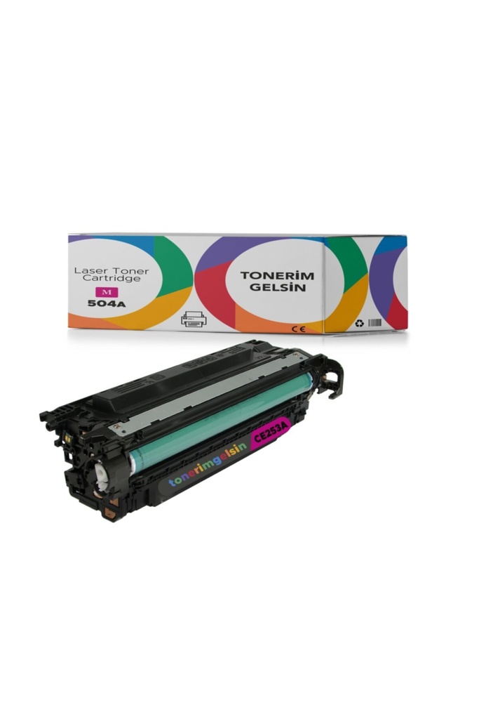 504A-CE253A Kırmızı Toner - Uyumlu: Color Laserjet Cp3525Dn