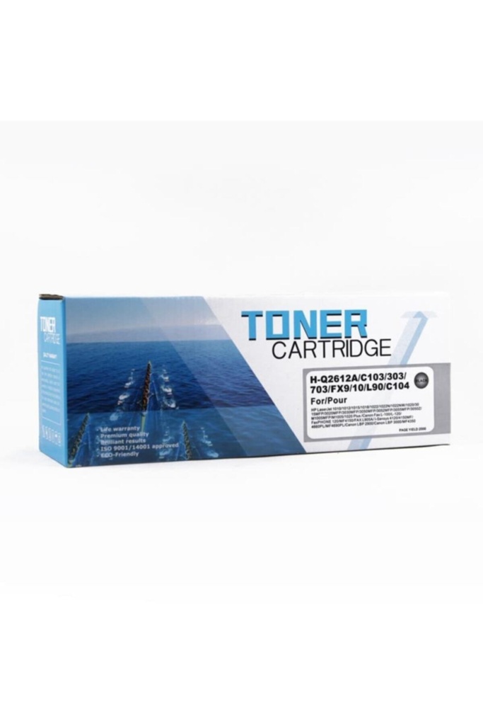Muadil Q2612a Crg703-fx10 Toner 2k
