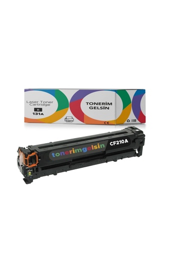 [50] 131A -CF210A Siyah Toner - Uyumlu: Laserjet Pro 200 Color M251