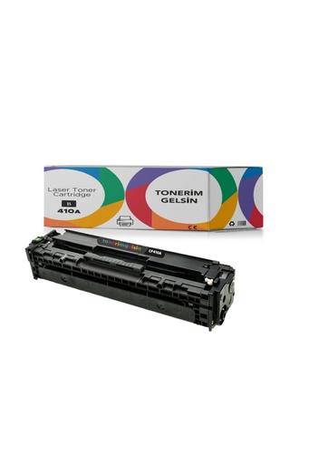 [50] 410A-CF410A Siyah Toner - Uyumlu: Color Laserjet Pro M477Nw / M452Dn / M452Dw / M452Nw / MFP M477Nw