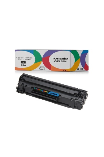 [50] 35a - Cb435a Muadil Toner - Laserjet P1002 P1003 P1004 P1005 P1006 P1008 P1009 Muadil Toner