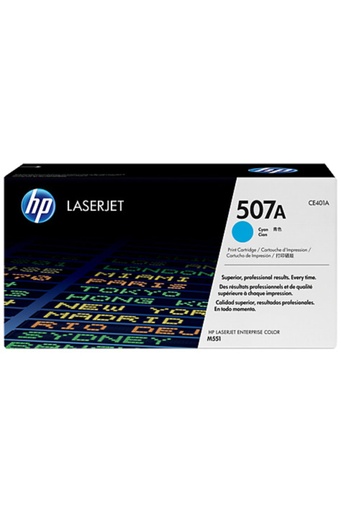 CE401A Orjinal Mavi Toner 507A
