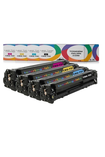 [50] Crg-731 Set Takım Toner- I-sensys Mf-628cw Toner