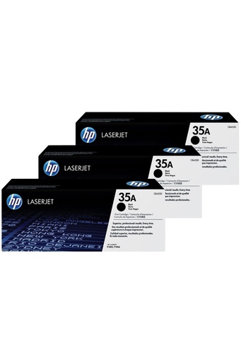 [50] 35a - Cb435a Toner- Laserjet P1002 P1003 P1004 P1005 P1006 P1008 P1009 Üçlü