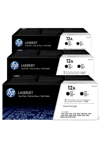 [50] 12a - Q2612a Toner - Laserjet 1010 1012 1015 1018 1020 1020plus 1022n 1022nw Üçlü Toner