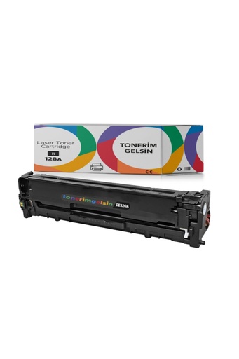 [50] 128A-CE320A Siyah Toner - Uyumlu: Laserjet Pro Cm1415Fnw